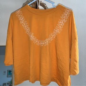 EUC Mahina Made Lei Crop Tee